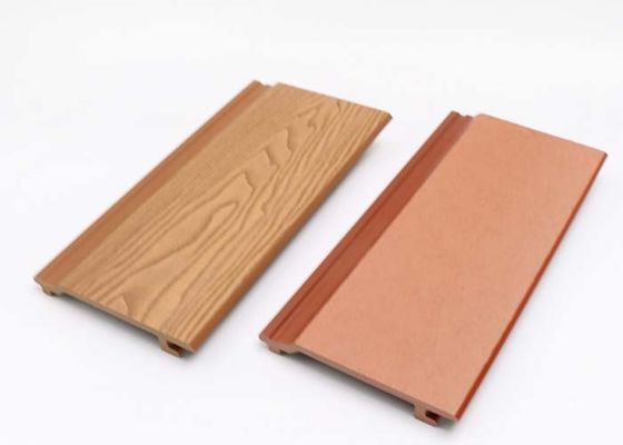 Materiale esteriore multiplo della decorazione del pannello di parete dell'HDPE 148x21mm WPC di colori