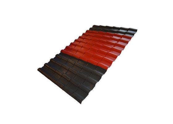Le mattonelle di tetto del PVC di ASA Synthetic Resin hanno ondulato gli strati coprenti di plastica di UPVC