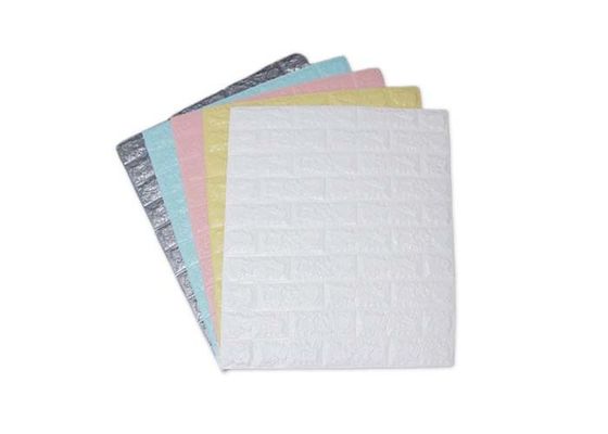 Mattone impermeabile 77cm della carta da parati della carta da parati 3D della schiuma del PE di DIY Art Decor Interior