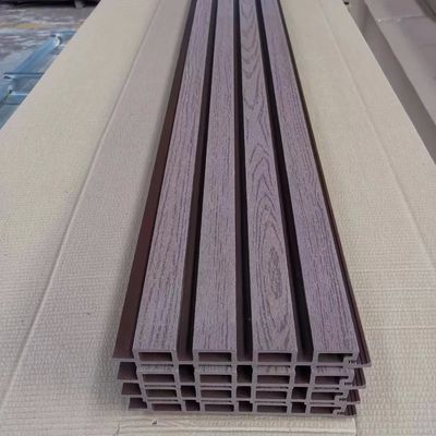 Pannello da parete in WPC resistente allo scivolamento e all'umidità per decorazioni esterne
