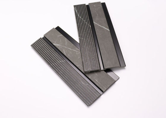 Bordo di legno decorativo impermeabile interno della parete del grano del pannello di parete del polistirolo