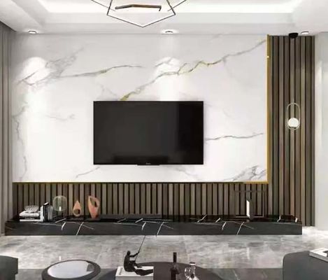 La parete scanalata in insonorizzata impermeabile di PS riveste il composto di pannelli di plastica di legno facile dell'installazione