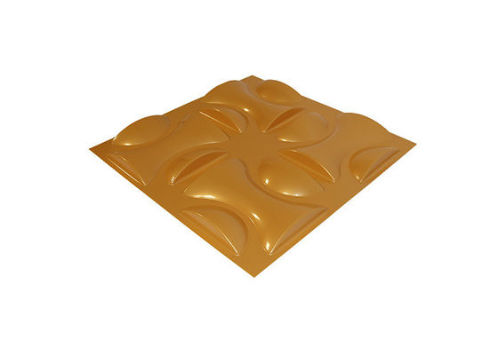 Pannello di parete interna decorativo 3D della casa impermeabile della resina del PVC per le pareti