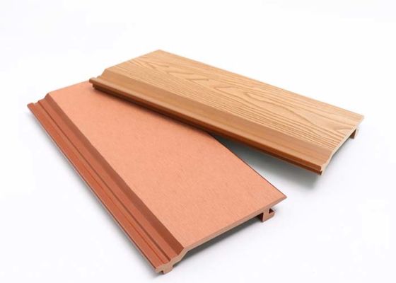 All'aperto amichevole di lusso di Eco di struttura di Wpc di parete del rivestimento di legno del pannello per la decorazione dell'iarda