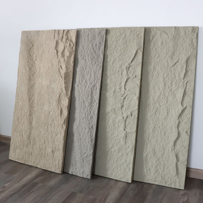 Peso leggero grigio scuro del pannello di parete di pietra del fungo del Faux del poliuretano dell'unità di elaborazione