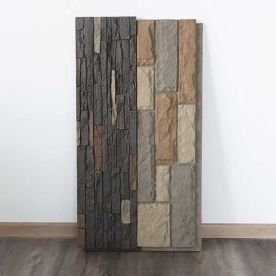 Pannello a parete per rivestimento in pietra Texture 1,2 m in schiuma leggera Pu Culture Faux