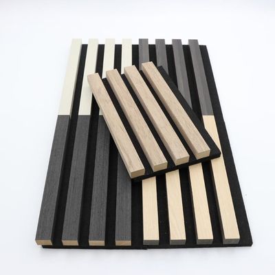Pannelli acustici da 600 * 21 mm Bordo Akupanel in fibra di bambù ecologico in legno