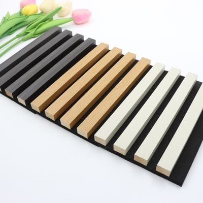 Pannelli acustici da 600 * 21 mm Bordo Akupanel in fibra di bambù ecologico in legno