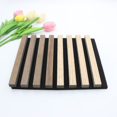 pannello scanalato acustico insonorizzato del bordo di 21*600*2400mm per la decorazione interna