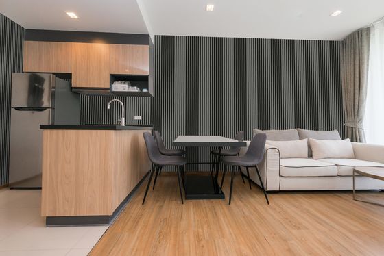 pannello scanalato acustico insonorizzato del bordo di 21*600*2400mm per la decorazione interna