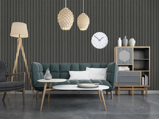 pannello scanalato acustico insonorizzato del bordo di 21*600*2400mm per la decorazione interna