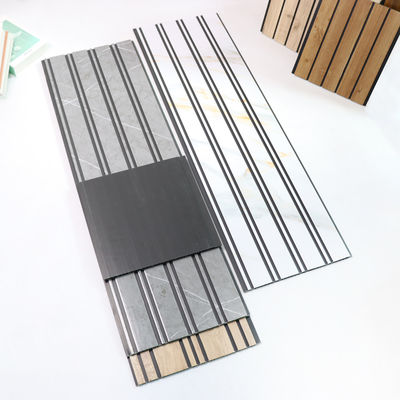 Pannello murale in PVC con venature del legno, pannello decorativo per pareti, materiale ecologico per camera da letto, soggiorno, parete di sfondo TV