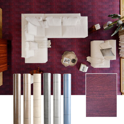 Adesivo autoadesivo per pavimenti in vinile da 0,3 mm per ufficio domestico