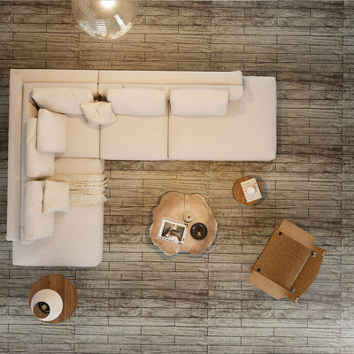 Adesivo per pavimenti in PVC impermeabile e impermeabile per gli appassionati di fai-da-te