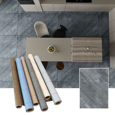 Adesivi per pavimenti autoadesivi in PVC ecologico da 0,5 mm, materiale decorativo