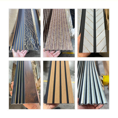 Pannello murale PS con isolamento termico superiore, resistenza all'umidità e all'acqua, per la decorazione di pareti interne