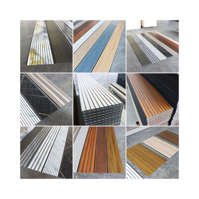 Pannello murale scanalato in PVC con superiore resistenza all'umidità e alla marcescenza, utilizzato in ristoranti, ospedali, laboratori