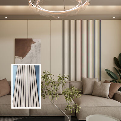 Pannello murale scanalato in PVC con superiore resistenza all'umidità e alla marcescenza, utilizzato in ristoranti, ospedali, laboratori