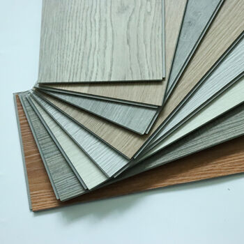 Formaldeide E0 SPC pavimenti PVC con materia prima calcarea Soluzione di pavimenti di durata superiore per applicazioni commerciali e residenziali