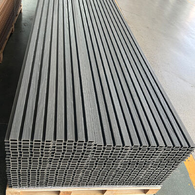 Pannello da parete WPC esterno di alta qualità Composito di legno di plastica impermeabile per l'esterno per la decorazione degli edifici