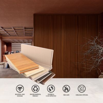 Pannello divisorio interno decorativo in PVC per uso in uffici commerciali