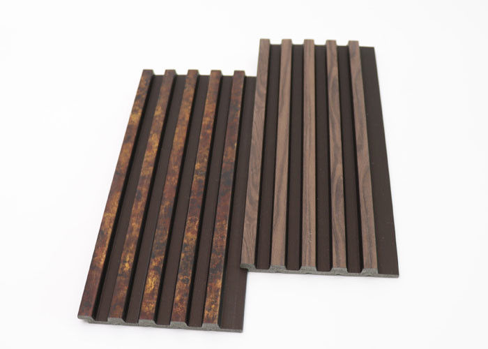 Parete di legno interna 3D di PS del modanatura del cornicione che riveste decorazione di pannelli impermeabile