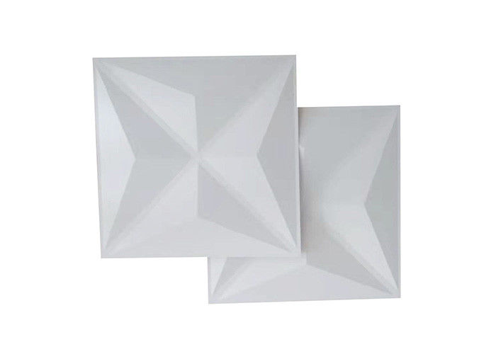 Pannello di parete interna decorativo 3D della casa impermeabile della resina del PVC per le pareti