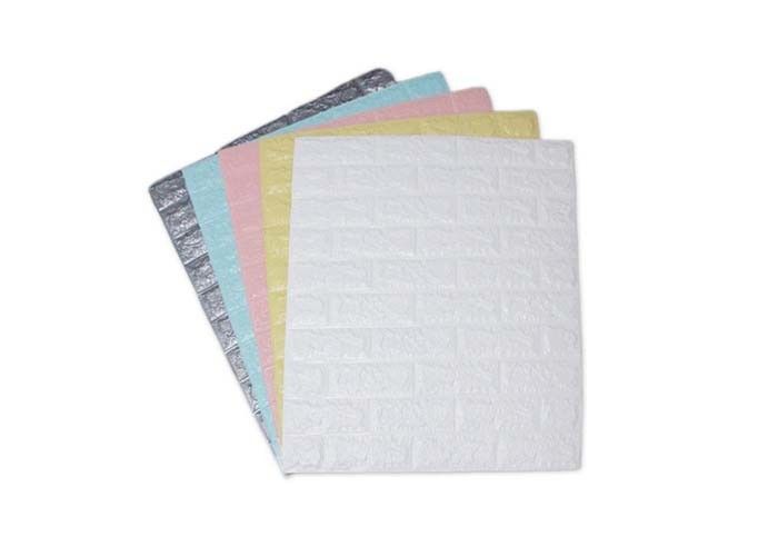 Mattone impermeabile 77cm della carta da parati della carta da parati 3D della schiuma del PE di DIY Art Decor Interior
