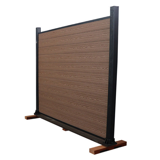 Vinile composito 1.8m decorativo x 1.8m di Panels Plastic Wood di Wpc del recinto all'aperto di segretezza non