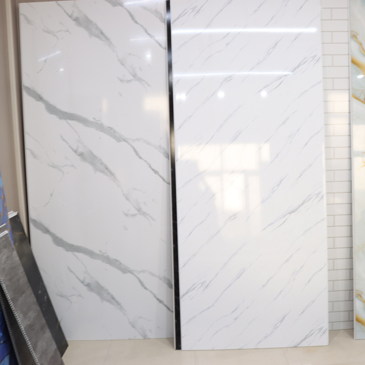 Pannelli doccia in PVC di sicurezza a texture antiscivolo per la progettazione del bagno familiare