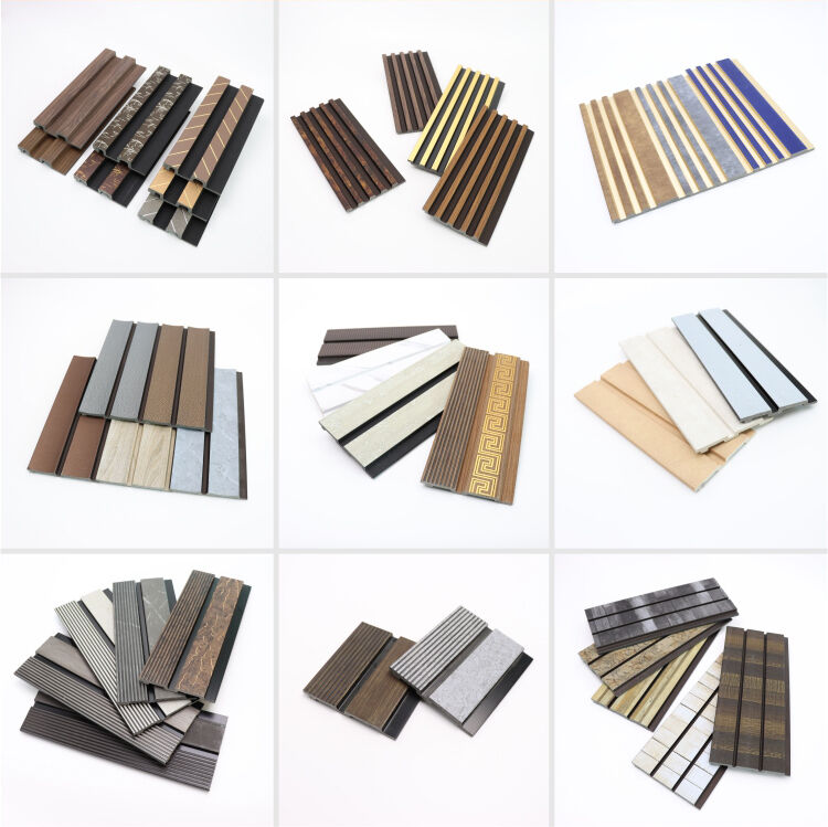 Pannelli murali in polistirene PS ecologici, sostenibili ed estremamente leggeri per la finitura di rivestimenti interni ed esterni