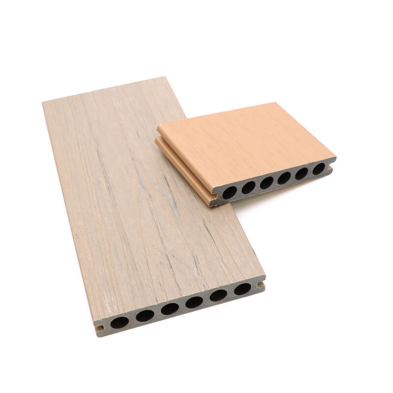 Pannello per pavimenti e pareti in WPC per esterni multiuso.