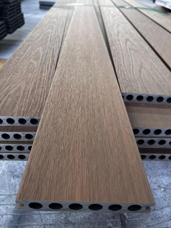 WPC Antigrietas Para Piscina Y Suelo Esterno Esterno Impermeabile in Plastica Decking