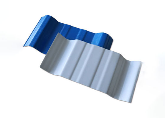 Facili a prova di fuoco installano le mattonelle di plastica ondulate delle mattonelle di tetto per le mattonelle dello strato del tetto della resina del PVC della luce del tetto