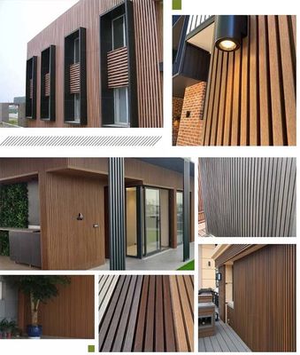 Pavimento composito di goffratura di legno della piattaforma di Decking di struttura WPC del pavimento 3D impermeabile
