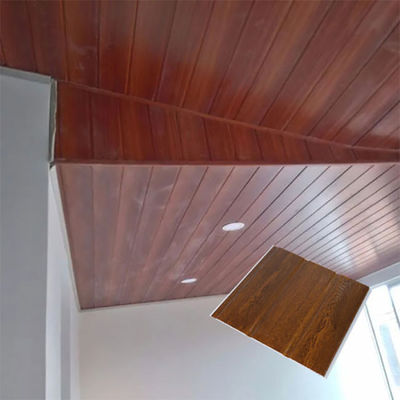 Rivestimento di plastica della parete del PVC del pannello per soffitti decorativo a prova di fuoco della parete per il bagno domestico