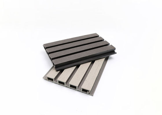 Il pannello di parete esteriore dell'HDPE WPC impermeabilizza il rivestimento 219x26mm della parete di WPC