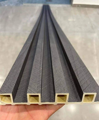 Composto di plastica di Wpc della decorazione della parete interna di parete di legno decorativo dell'interno del pannello
