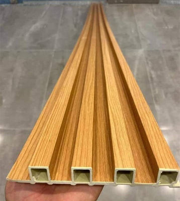 Composto di plastica di Wpc della decorazione della parete interna di parete di legno decorativo dell'interno del pannello