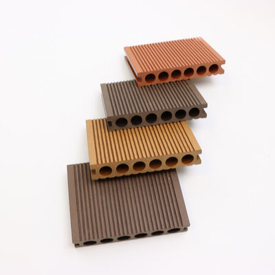 140mm esteriori facili installano la pavimentazione all'aperto impermeabile di Decking di WPC
