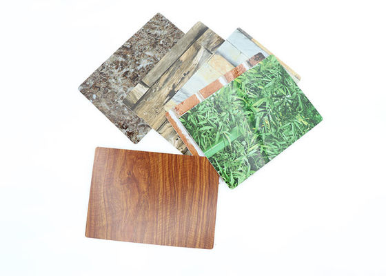 Strato UV dell'alto di 1220x2440mm 3mm del PVC di parete del pannello marmo lucido del PVC