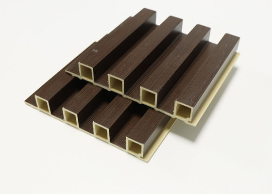 Il pannello di parete interno composito di plastica di legno di WPC ha scanalato nel pannello di parete di WPC