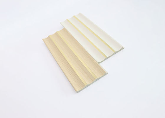 Il pannello di parete impermeabile della decorazione interna di 120x12mm PS PS ha strutturato il rivestimento della parete