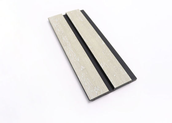 Il pannello di parete impermeabile della decorazione interna di 120x12mm PS PS ha strutturato il rivestimento della parete