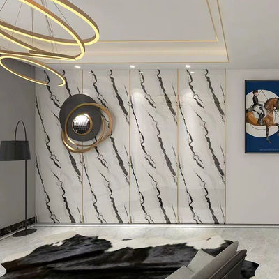 strato di marmo UV del PVC 4x8 di 3mm per la decorazione dell'interno della parete
