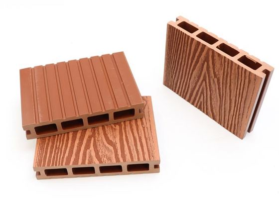 3D ha impresso il Decking all'aperto di collegamento composito della pavimentazione delle mattonelle WPC
