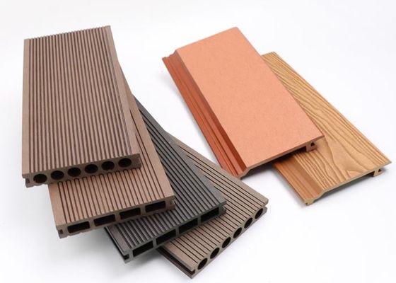 Pavimento all'aperto solido di Wpc del bordo composito di plastica di legno di Decking di WPC