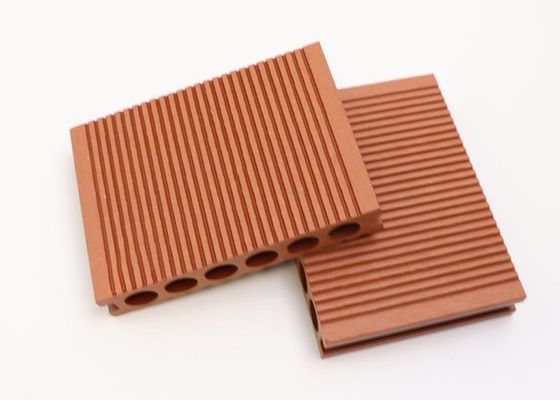 Bordi di piattaforma compositi di plastica di legno all'aperto di struttura di Decking di legno della pavimentazione WPC