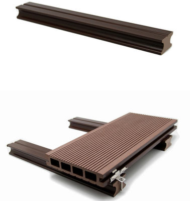 Impermeabilizzi non la pavimentazione costruita Decking all'aperto di legno di quercia di slittamento WPC