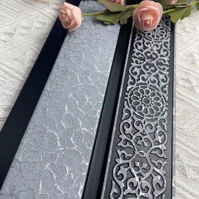 Parete di legno interna 3D di PS della decorazione impermeabile che riveste il modanatura di pannelli del cornicione